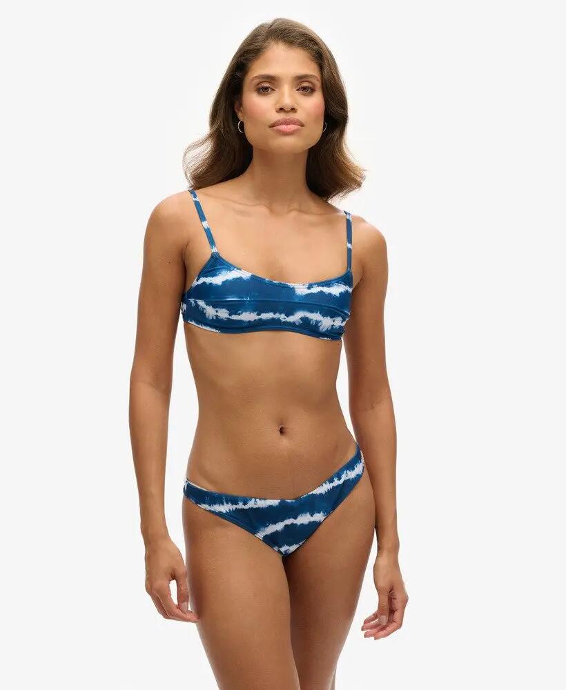 superdry Tie Dye Bikini Top — padrão Tie Dye Navy 2/6