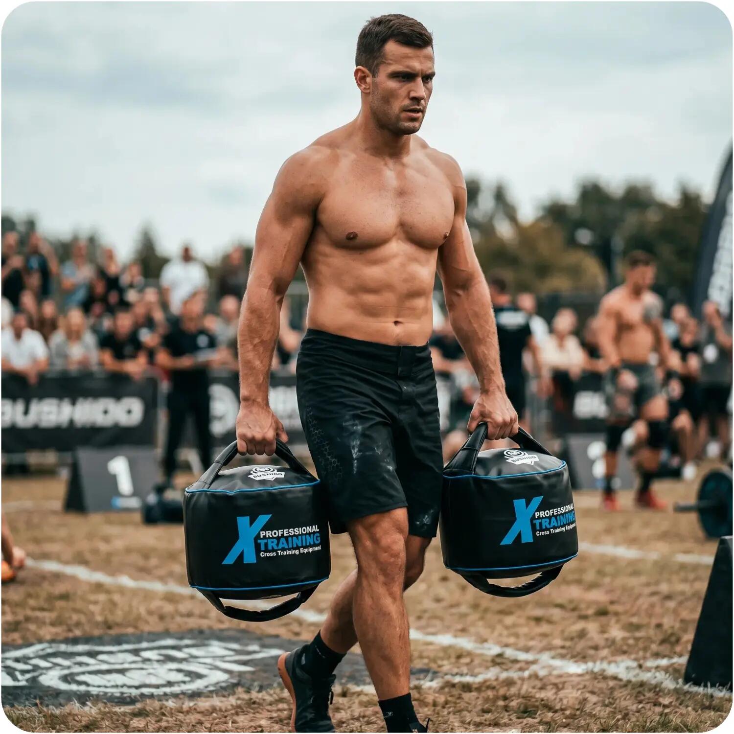 Kettlebell XBag system treningu balansu i siły dynamicznej DBX Bushido 6/7