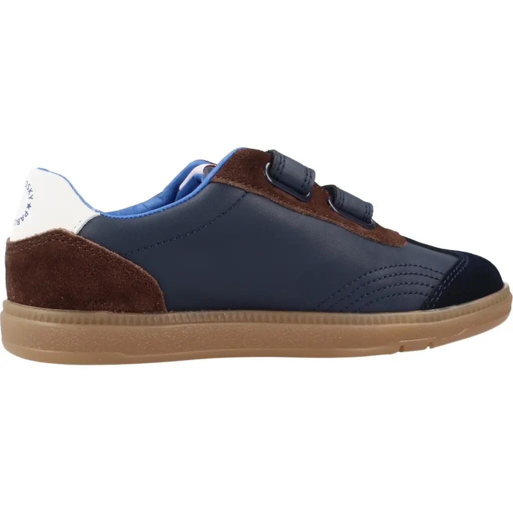 Baskets barefoot - Enfants - Basses à scratch - 230820 - Bleu 4/5
