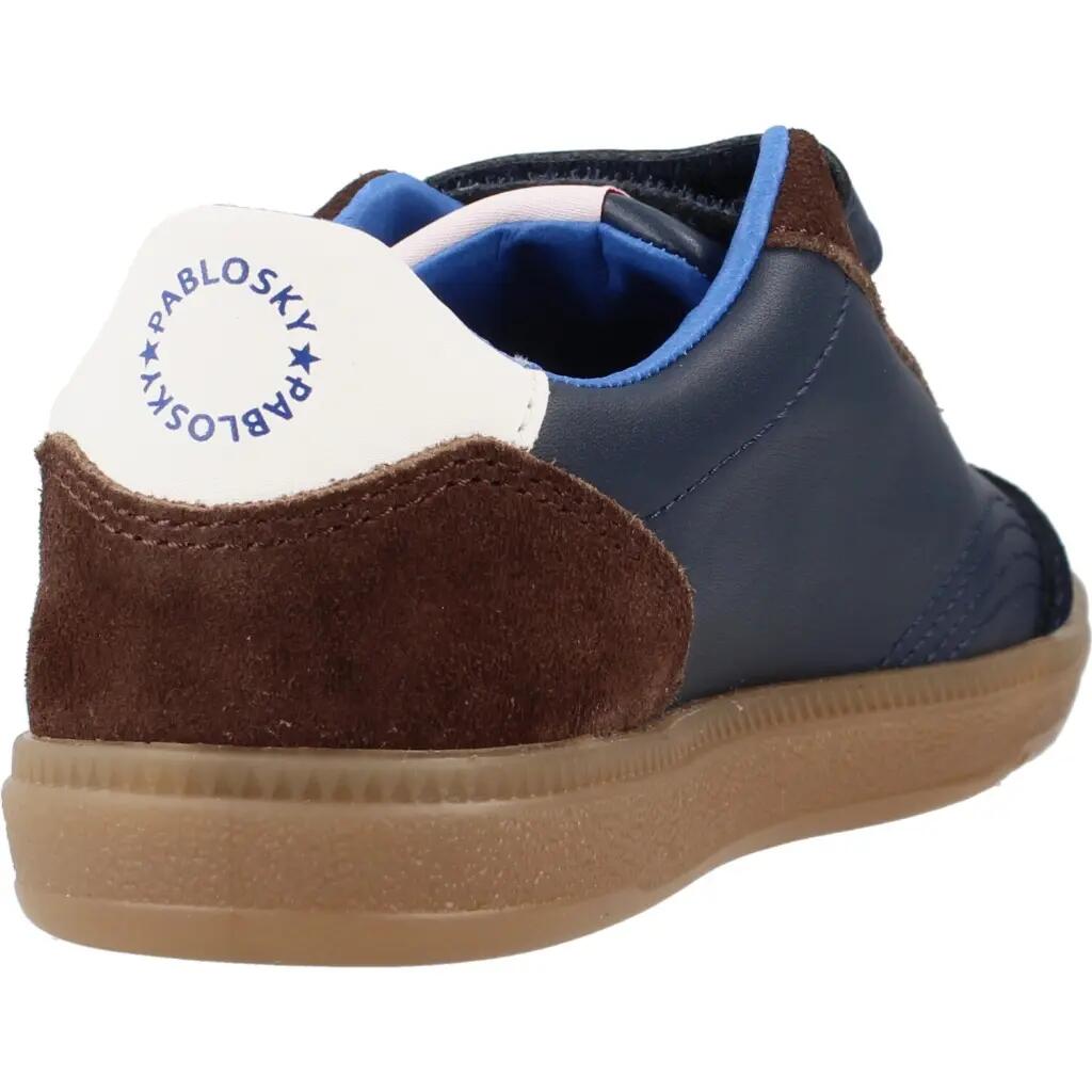Baskets barefoot - Enfants - Basses à scratch - 230820 - Bleu 3/5