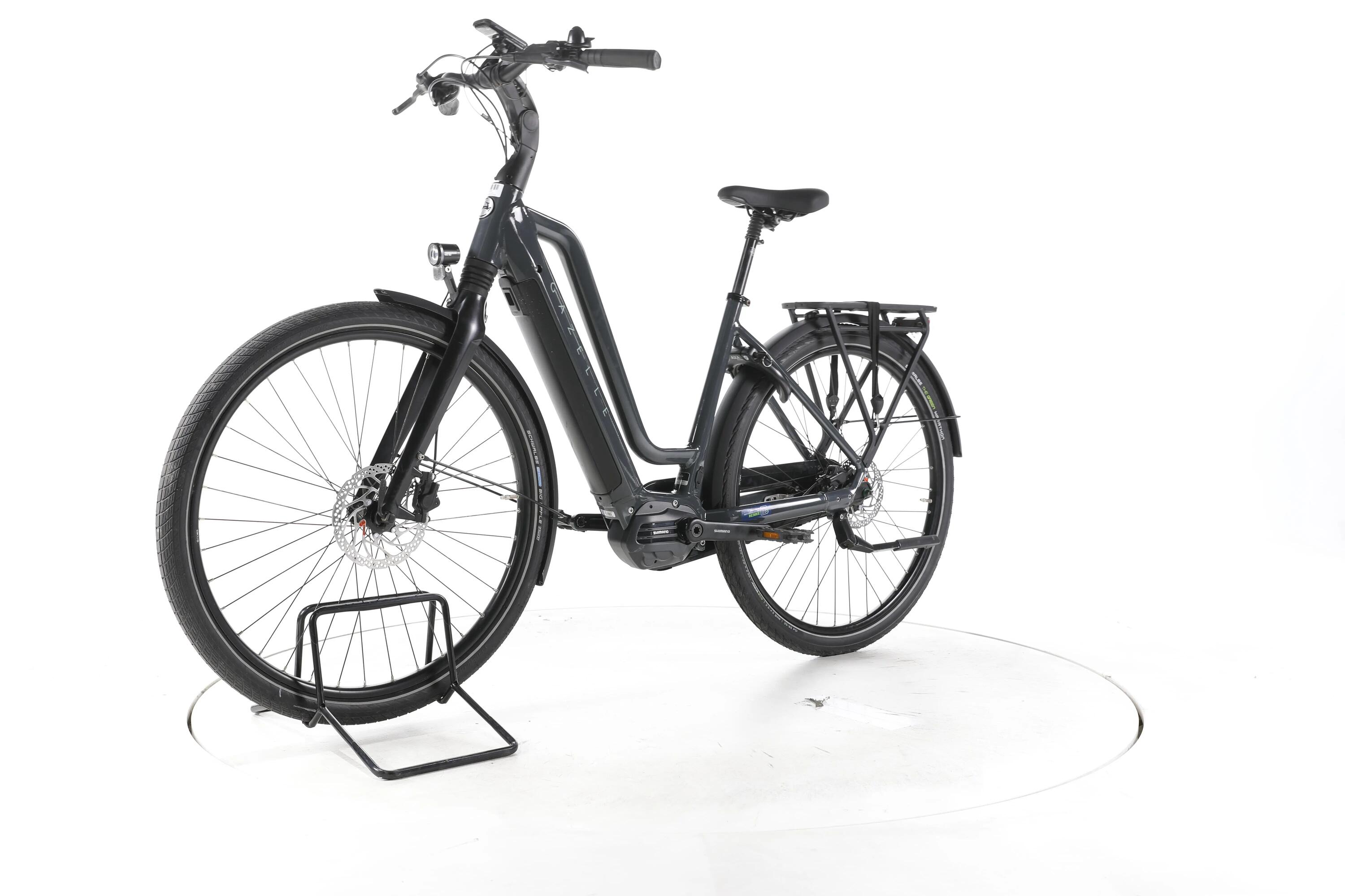 Segunda vida - Gazelle Chamonix C7 HMS City E-Bike Degrau baixo - Bom Estado 5/7