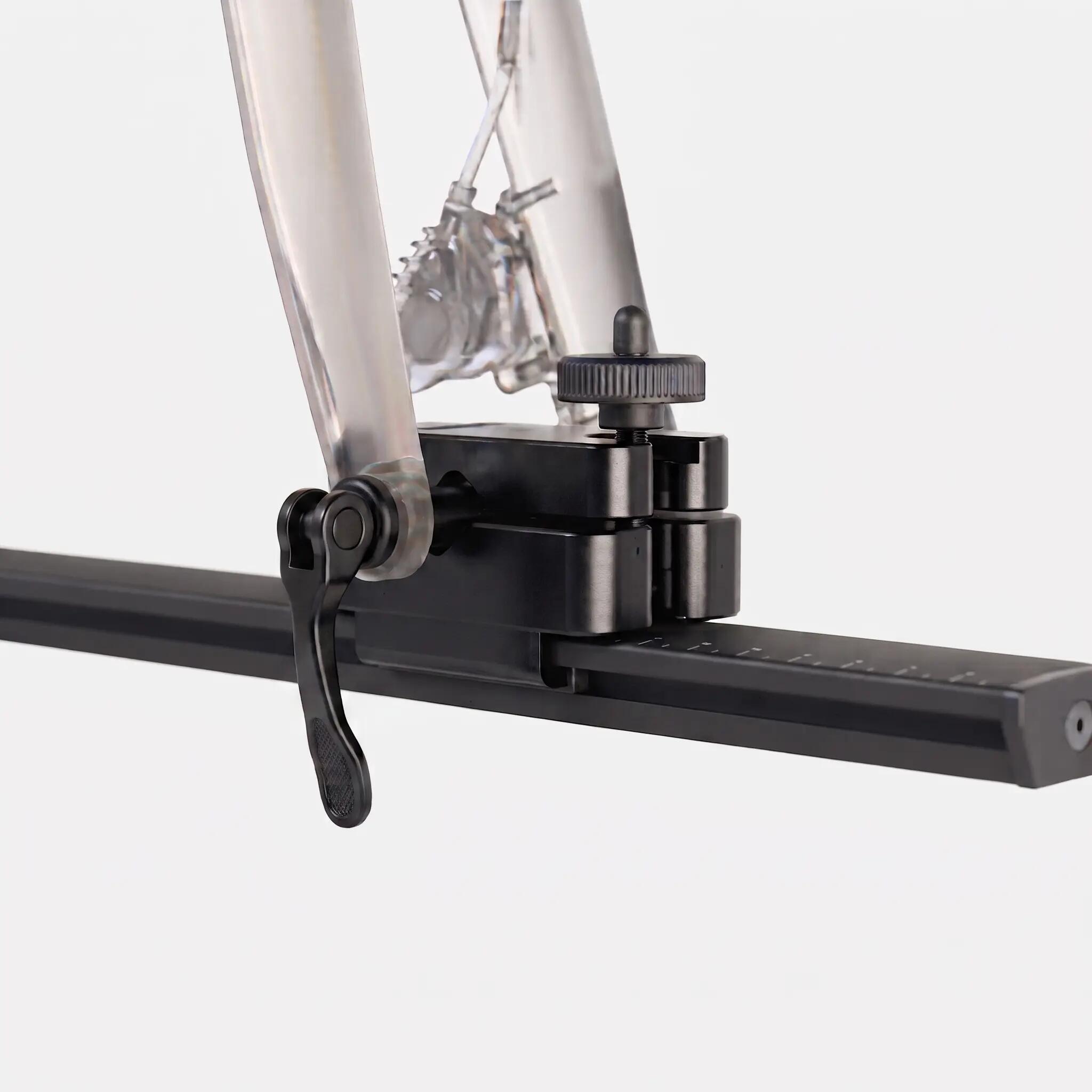 Adaptateur axe de roue à blocage rapide pour pied d'atelier vélo pro 360° 3/4
