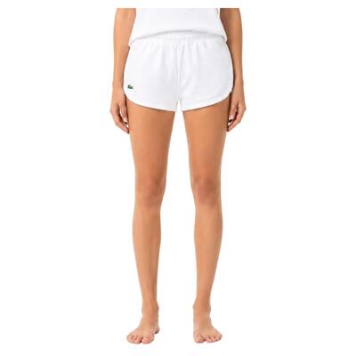 Pantaloncini Sportivi da Donna Lacoste Bianchi