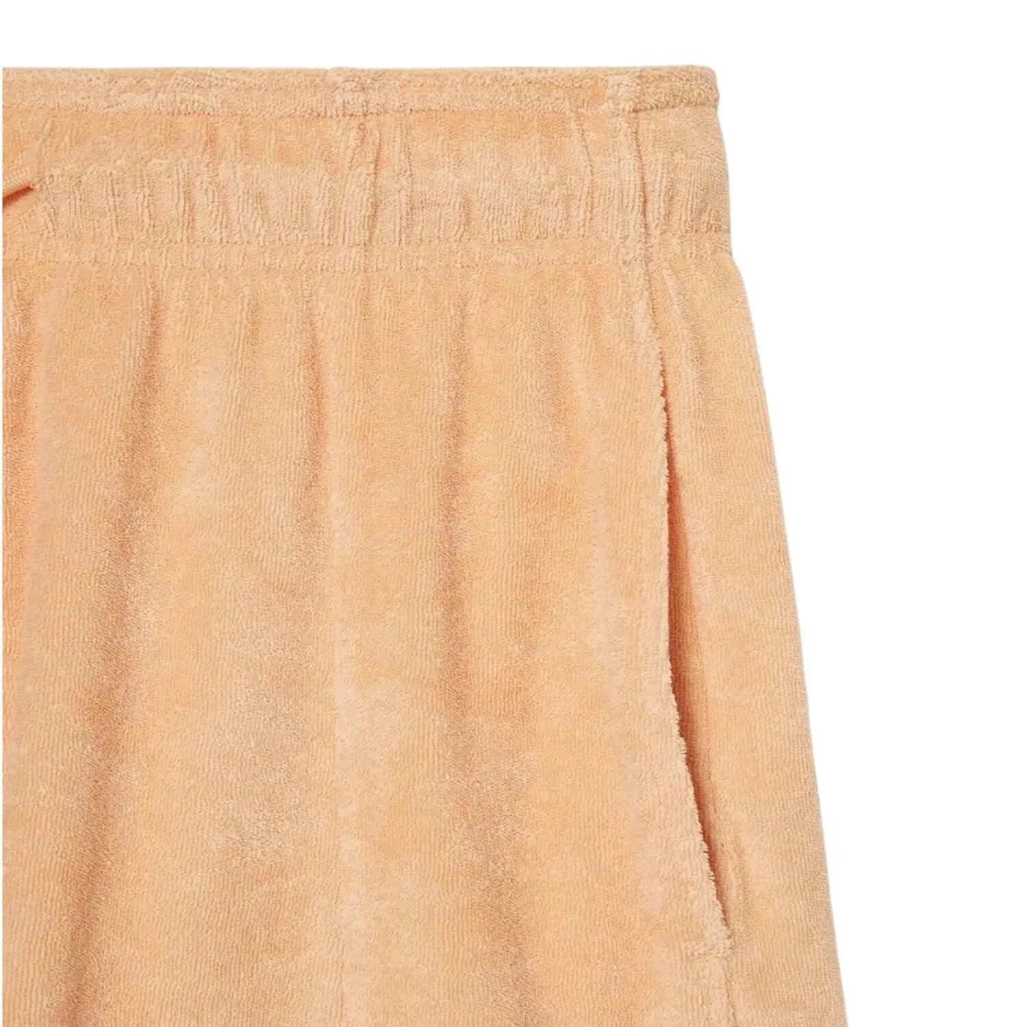 Shorts de sport Lacoste pour femme en éponge, courts, orange 5/6