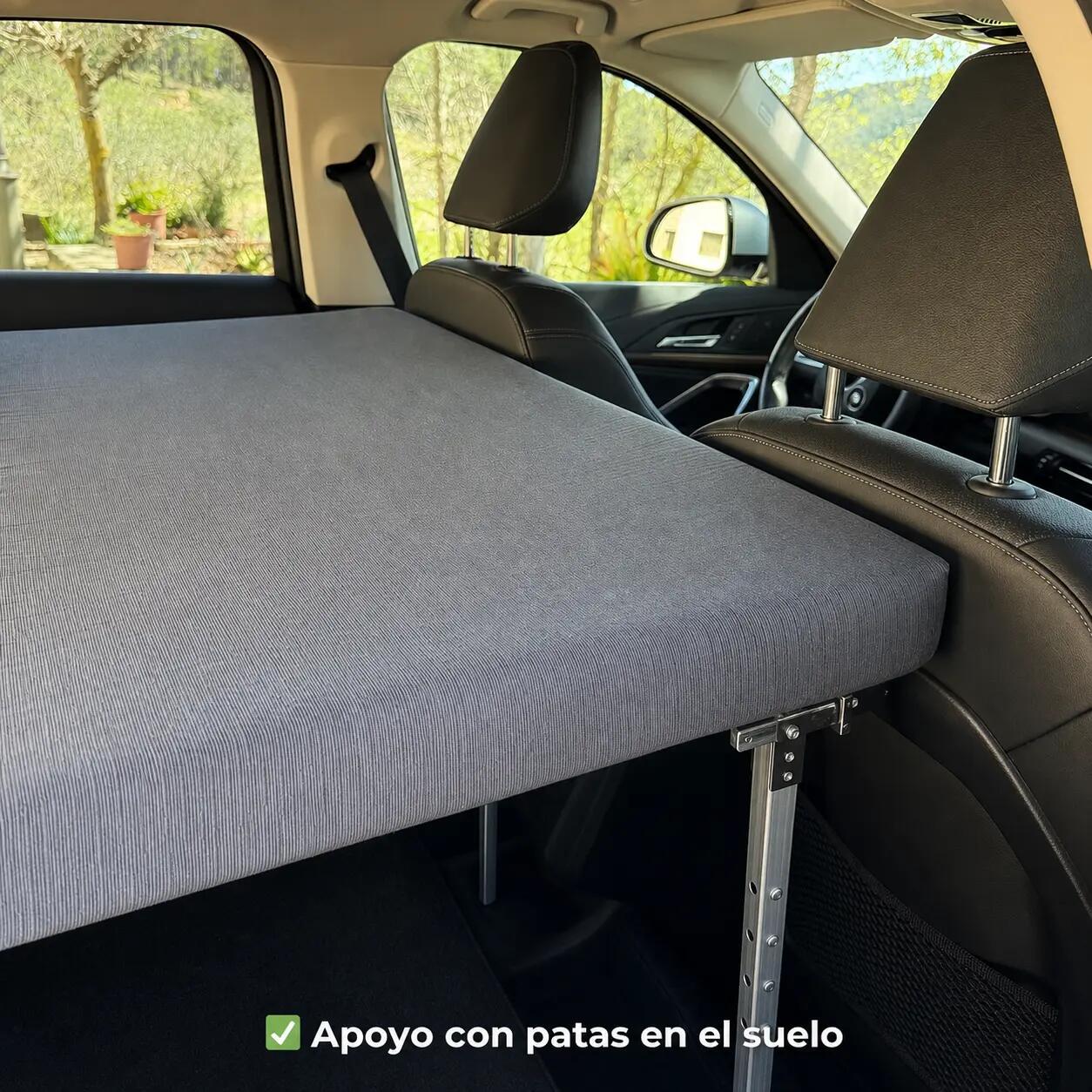 Faltbares Autobett für 2 Personen mit integriertem Tisch for2 2/5