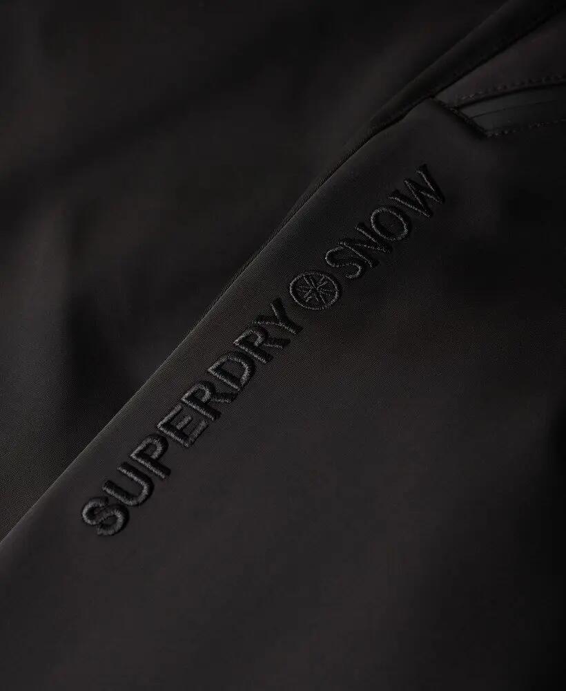 superdry Ski Softshell Slim Trousers pantalon slim softshell – Black 6/7