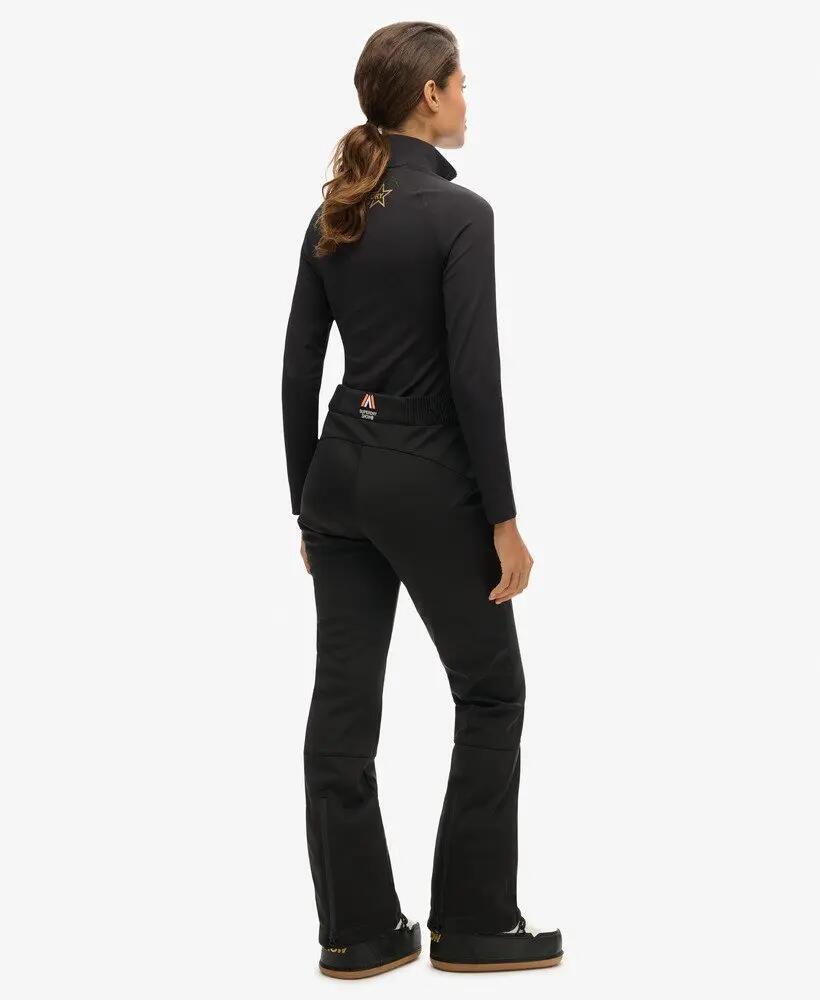 superdry Ski Softshell Slim Trousers pantalon slim softshell – Black 5/7