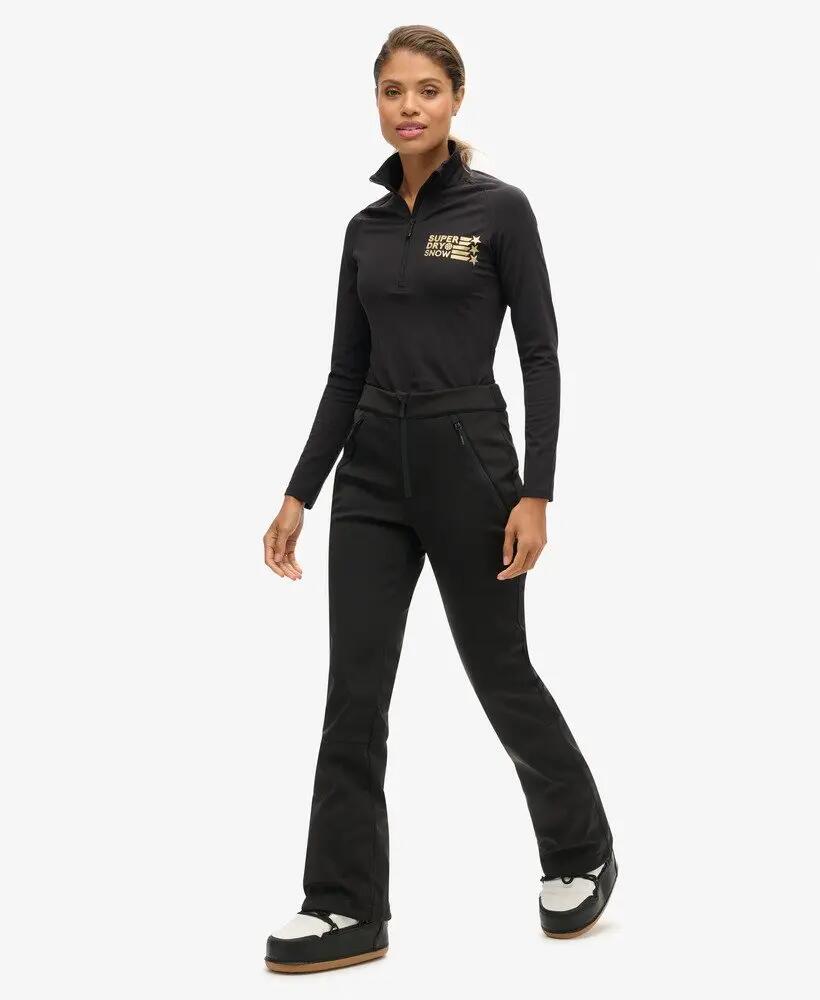 superdry Ski Softshell Slim Trousers pantalon slim softshell – Black 4/7