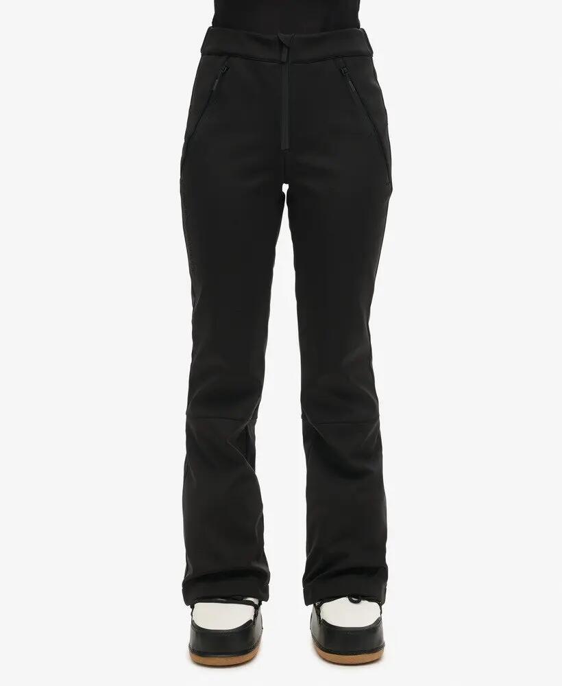 superdry Ski Softshell Slim Trousers pantalon slim softshell – Black 2/7