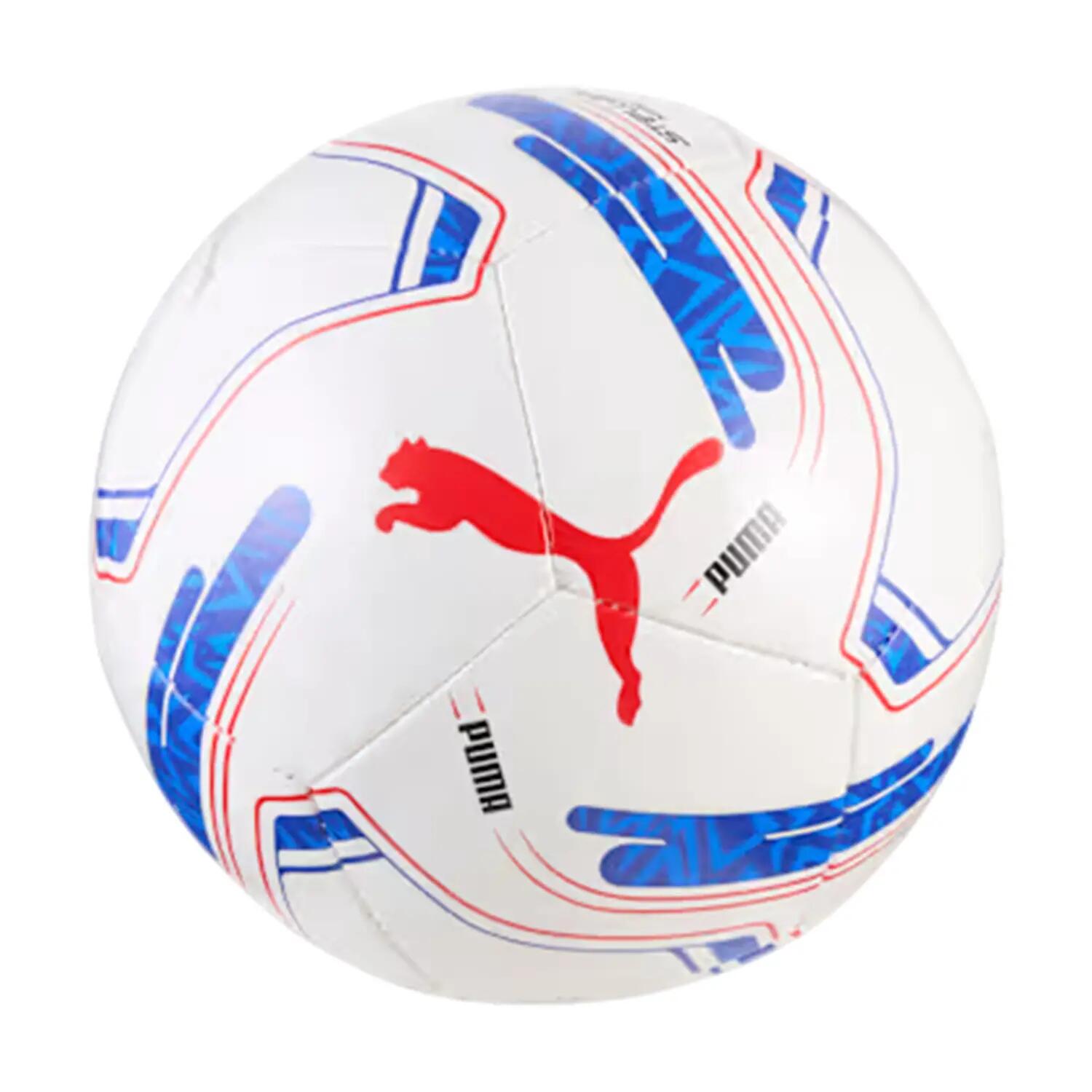 Play Puma Football (White/Blue) 4 2/3