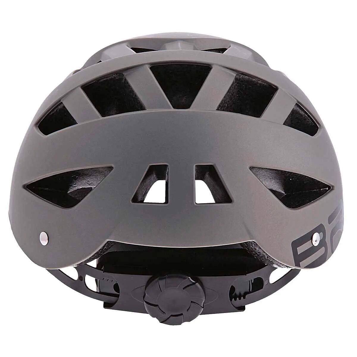 BRN Street fietshelm, een maat 51-56 cm, grijs 2/3