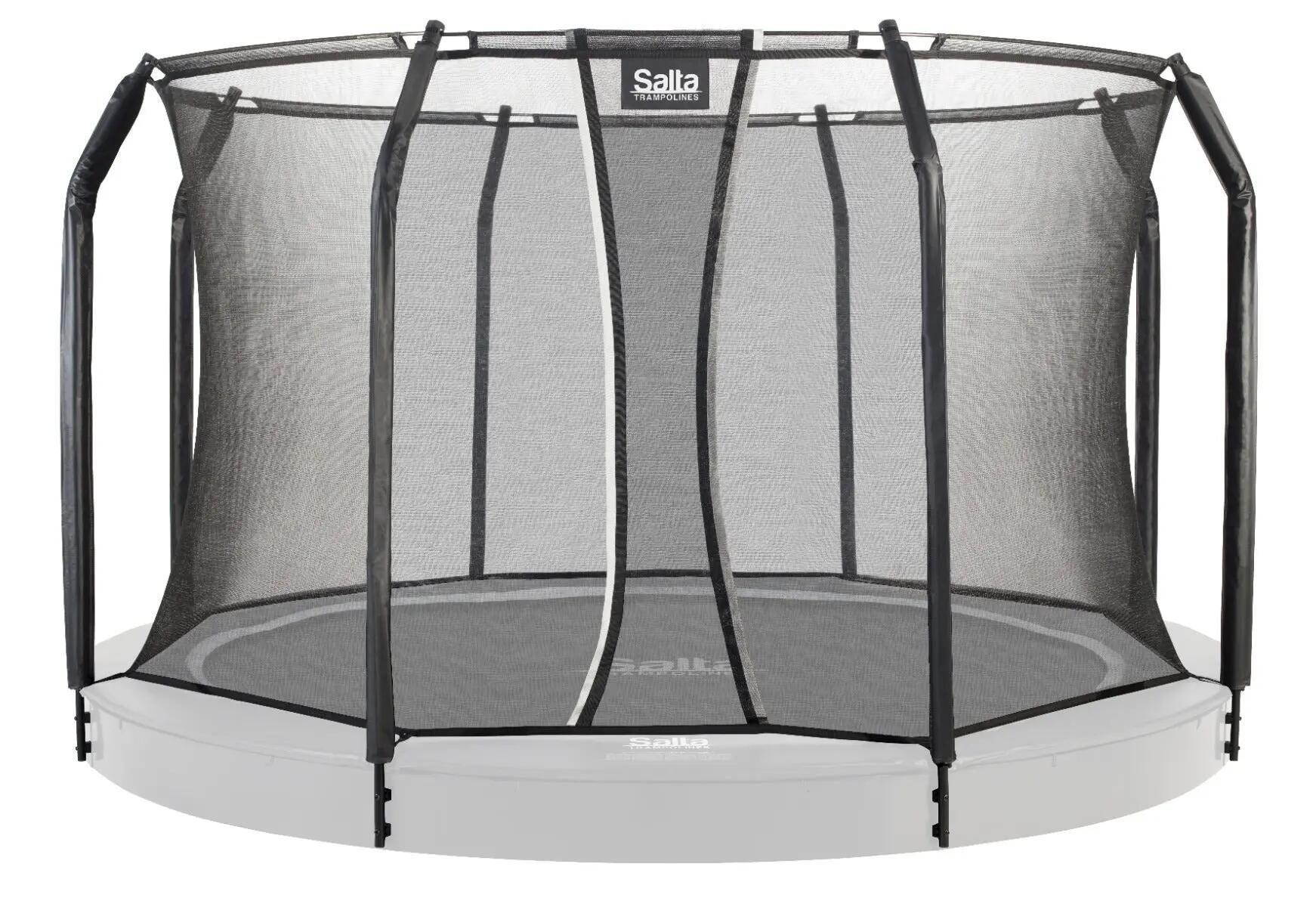 Trampoline-Royal Baseground-Ingegraven, veiligheidsnet-396 cm 8/8