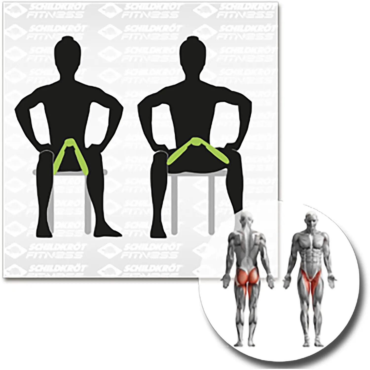 Unisex Sportausrüstung LEG-TRAINER - Oberschenkeltrainer 4/8