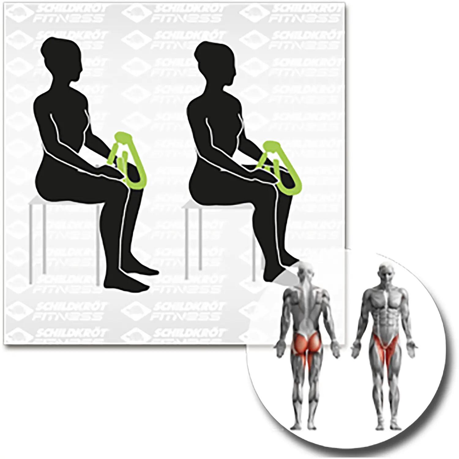 Unisex Sportausrüstung LEG-TRAINER - Oberschenkeltrainer 3/8