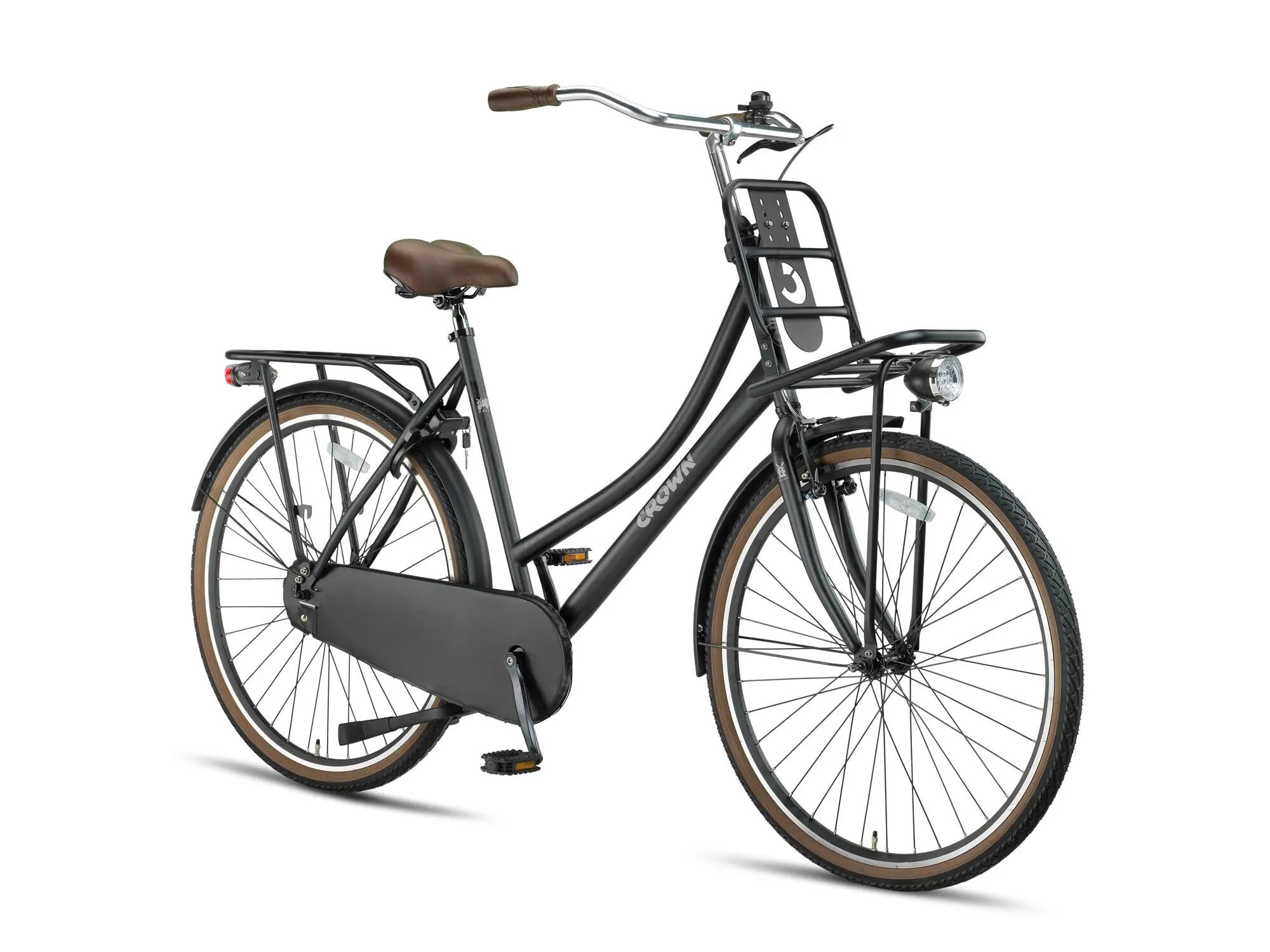 Crown Holland Transportfiets Dames 28 inch Zwart 57cm 3/7
