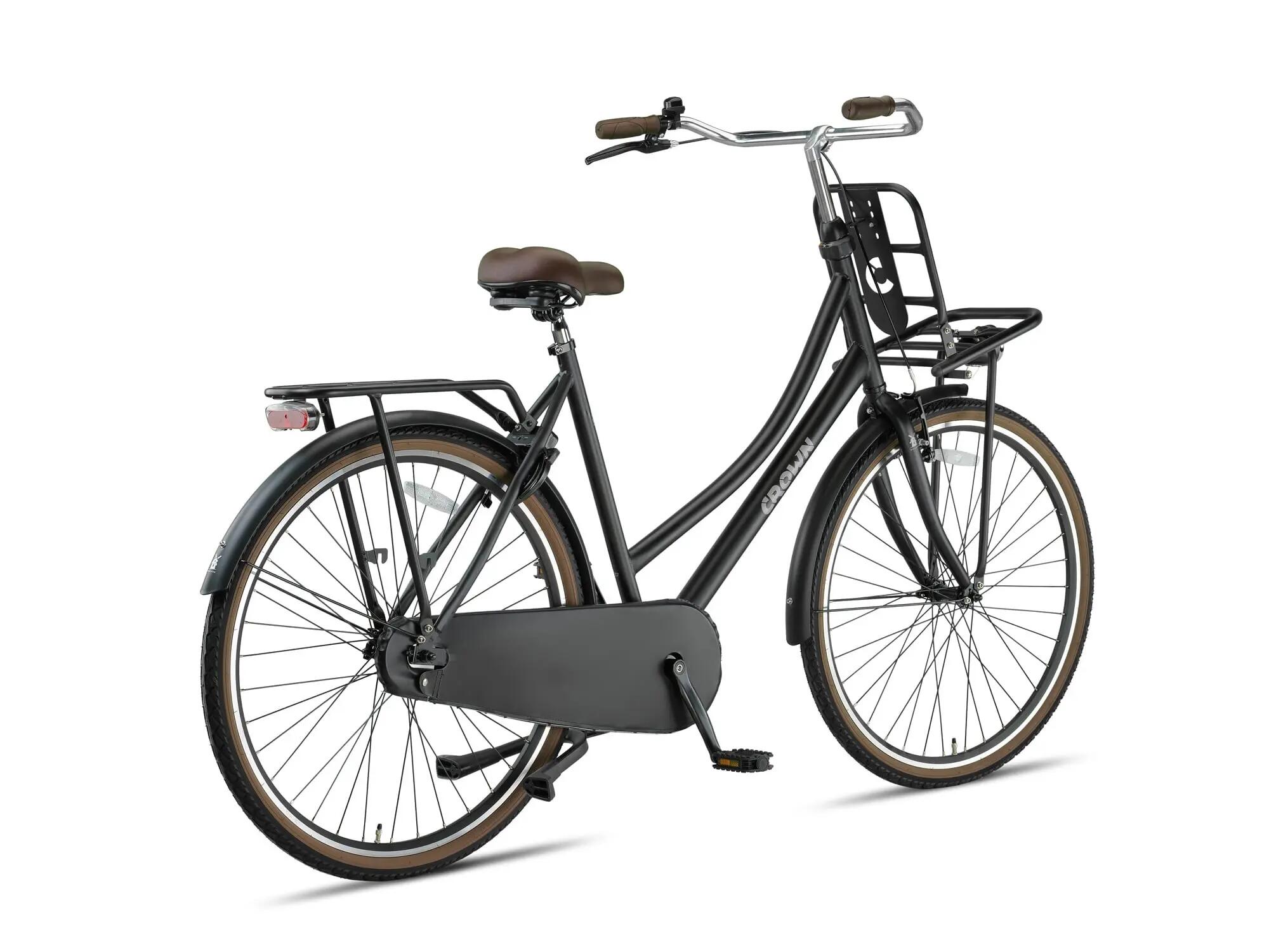 Crown Holland Transportfiets Dames 28 inch Zwart 57cm 2/7