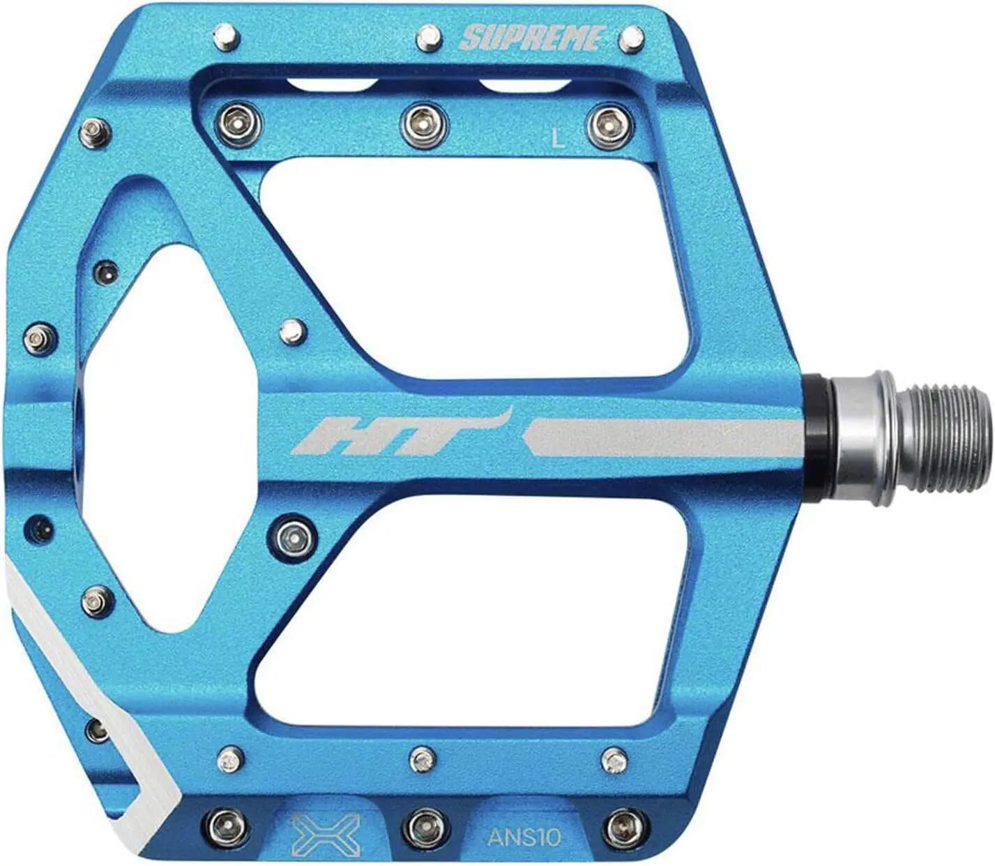 Pedale MTB flat HT-ANS10 Supreme Emil Johansson - albastru marin 4/4