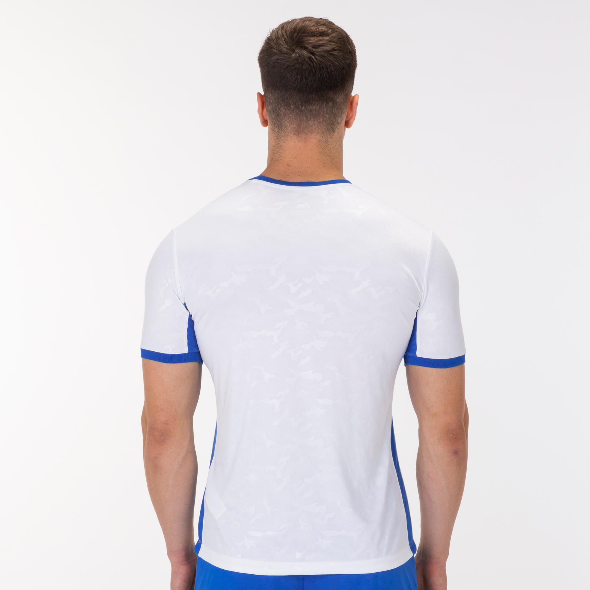 T-Shirt Manga Curta Futebol Criança Joma Toletum II Branco 3/5