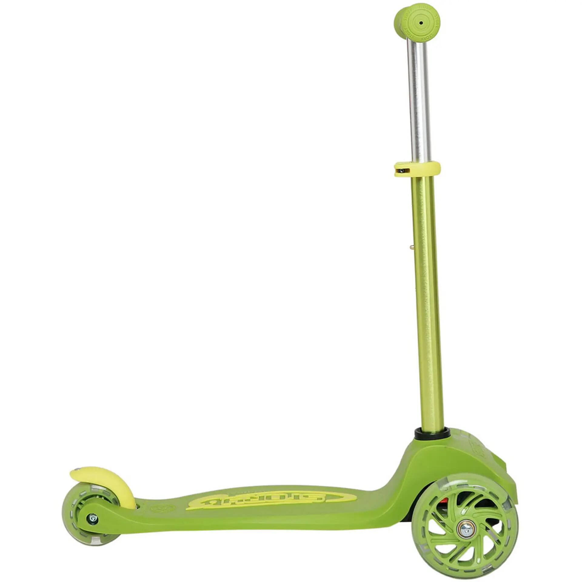 Monopattino a 3 ruote per bambini MoveLite LED, verde 2/2