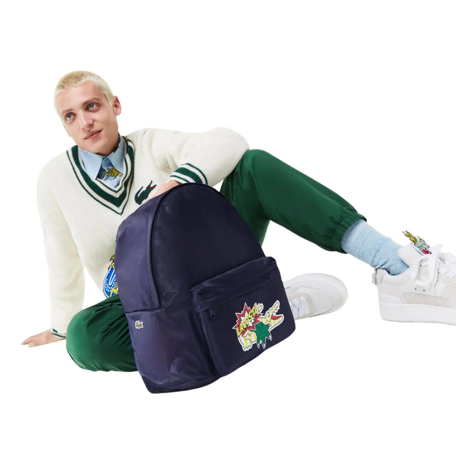 Plecak miejski sportowy dla dorosłych Lacoste 2/4