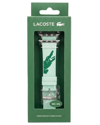 Correa de silicona Lacoste para Apple Watch 38/40 mm Verde