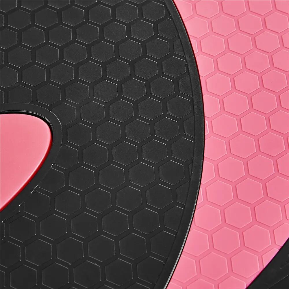Step d'aérobic réglable en 3 niveaux ( 10,5/15/20cm ) charge max. 250 kg rose 5/9