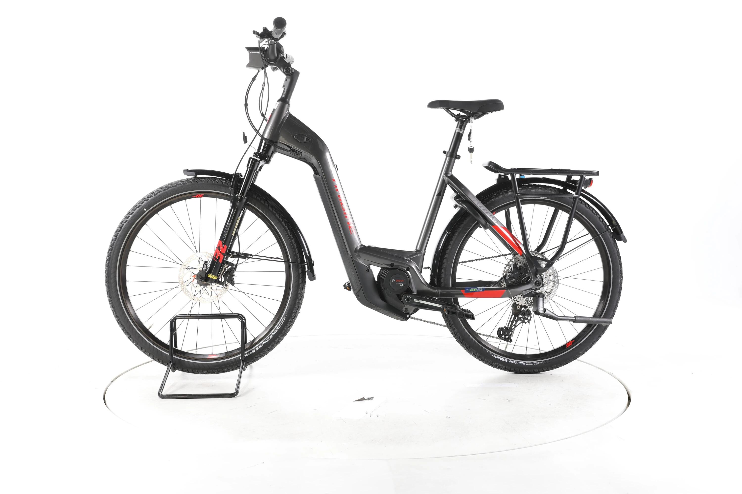 Tweedehands - Haibike Trekking 9 Trekking E-Bike Lage instap - Goed 6/7