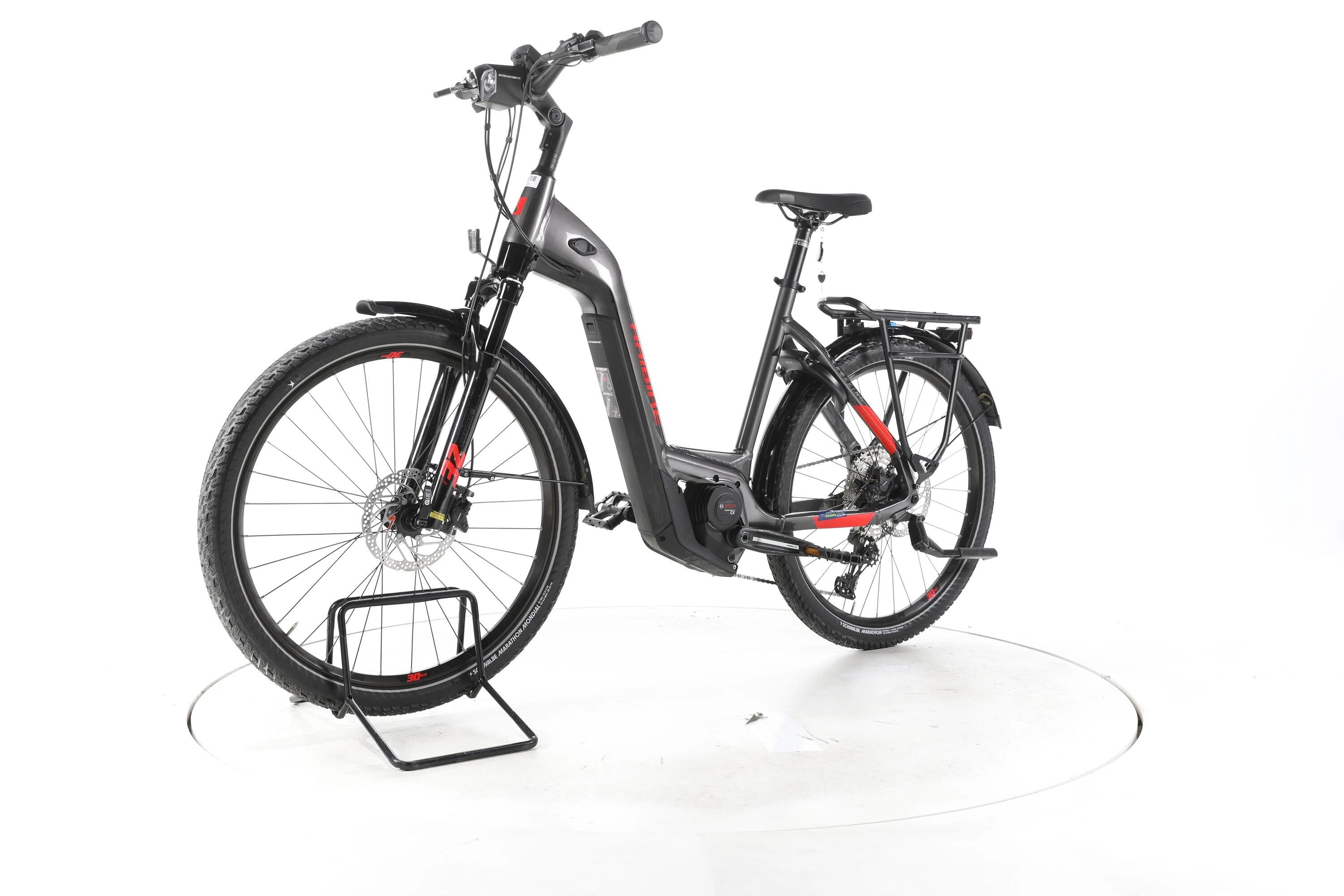 Tweedehands - Haibike Trekking 9 Trekking E-Bike Lage instap - Goed 5/7