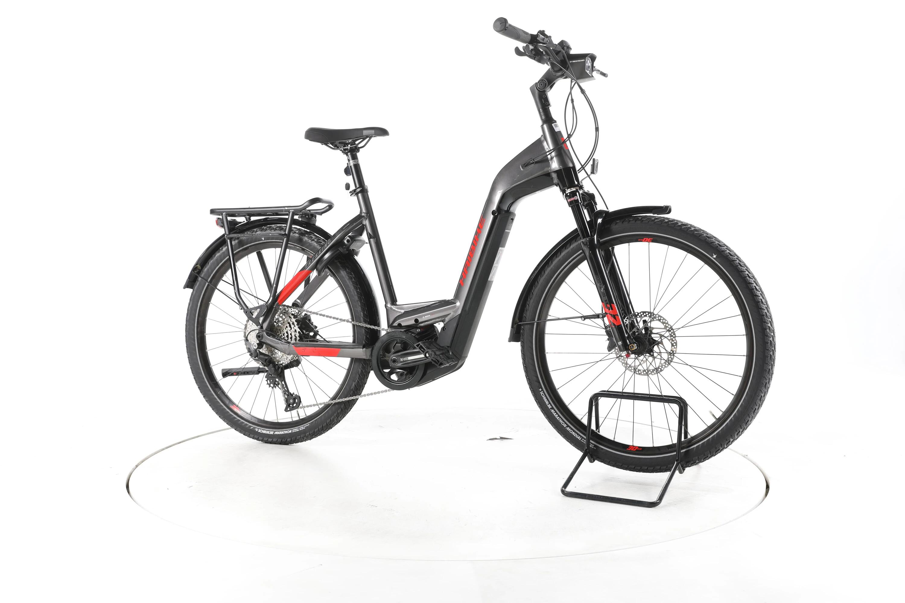 Tweedehands - Haibike Trekking 9 Trekking E-Bike Lage instap - Goed 2/7