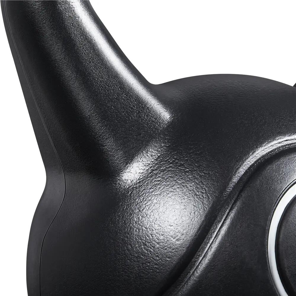 Kettlebell da 16 kg con struttura solida per fitness a casa e in palestra, nero 7/12
