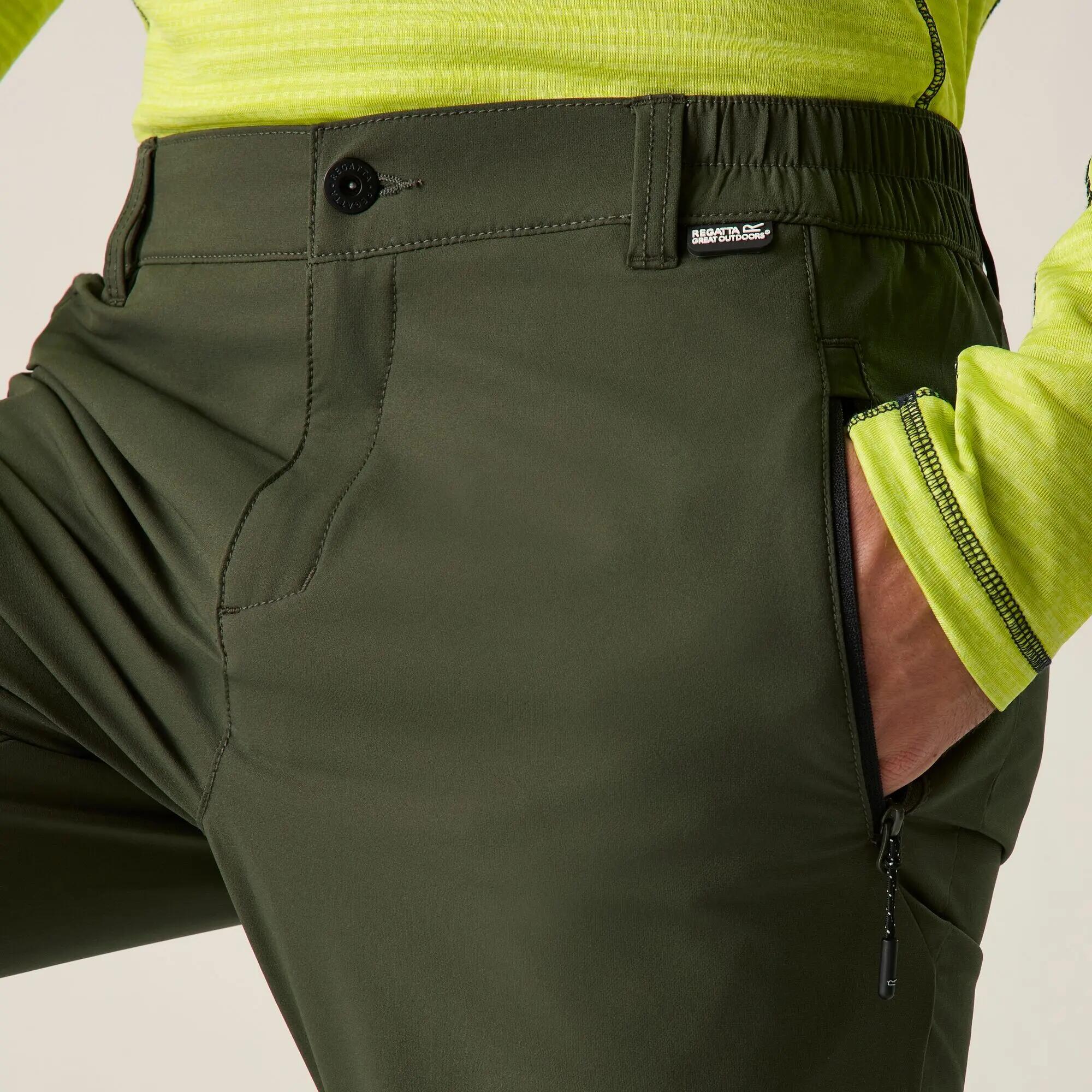 Pantalón de senderismo impermeables y resistentes Montorn para hombre 4/10