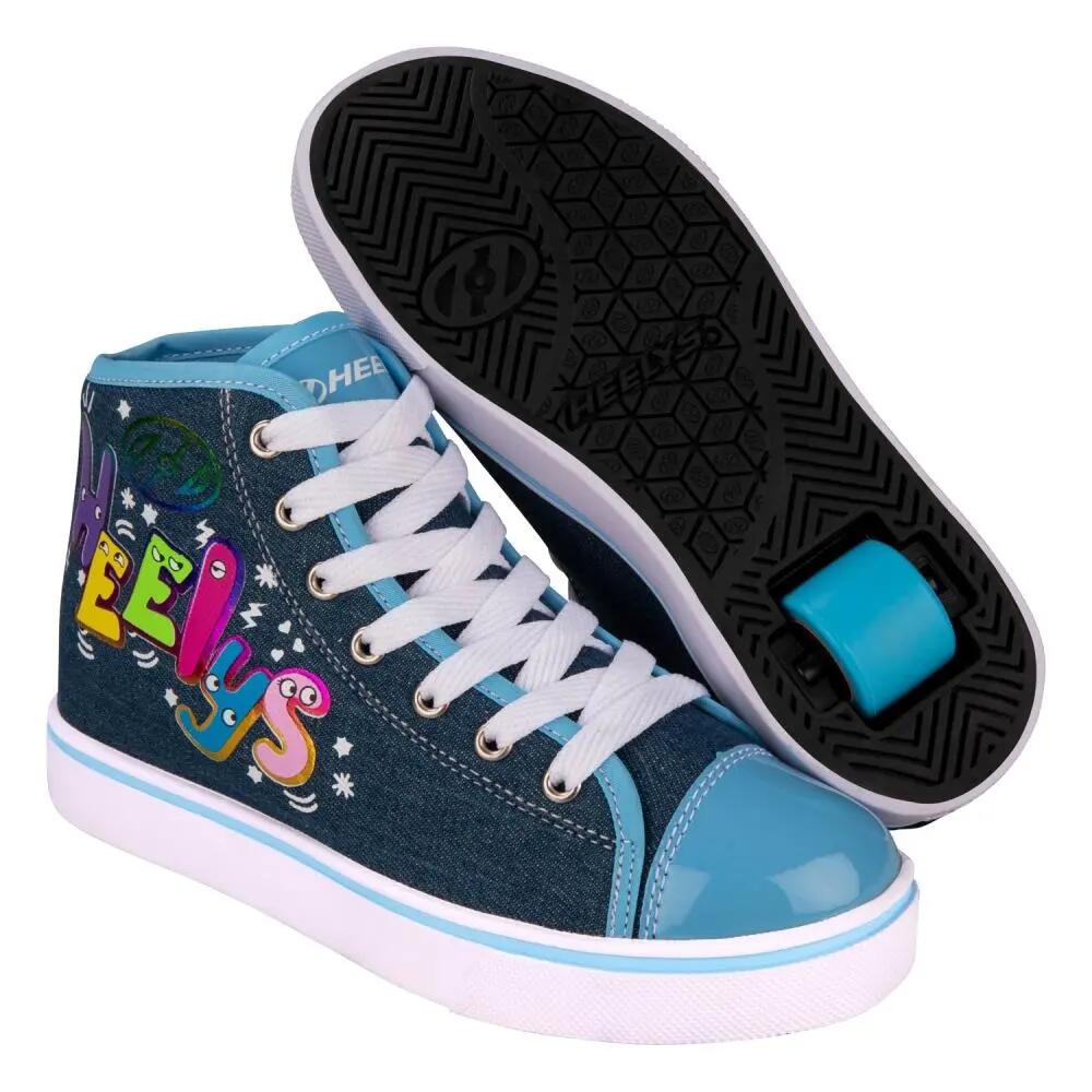 Heelys Veloz Denim Multi Regenbogen 2/4