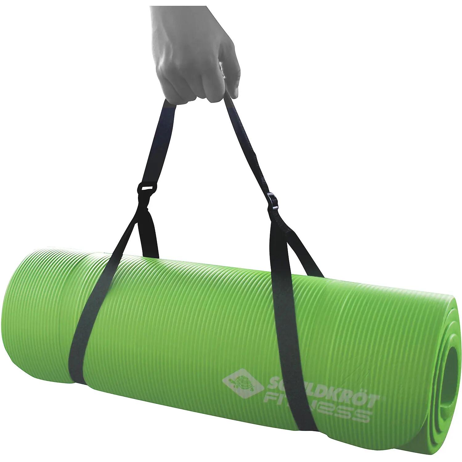 Unisex Matte FITNESSMATTE mit Tragegurt 3/4