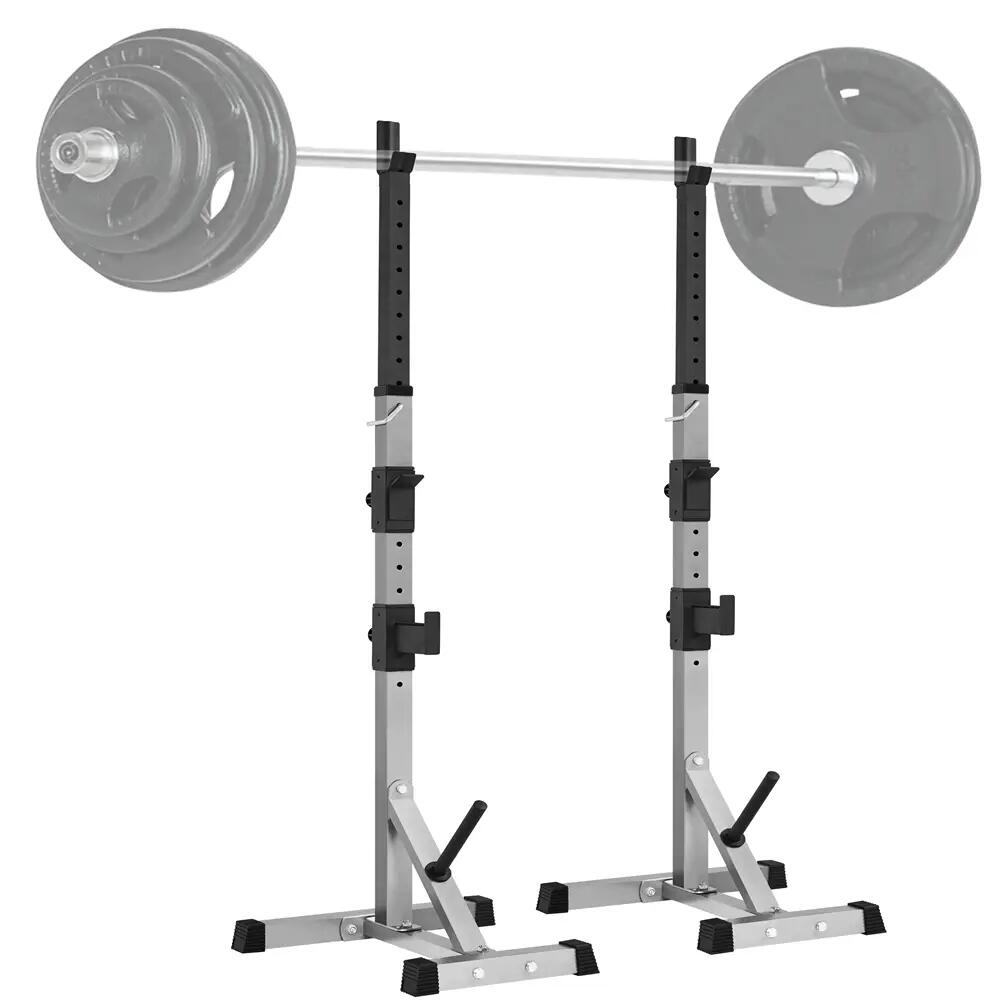 Support d'haltères repose pour haltères max 300 kg avec barres de support noir 6/6