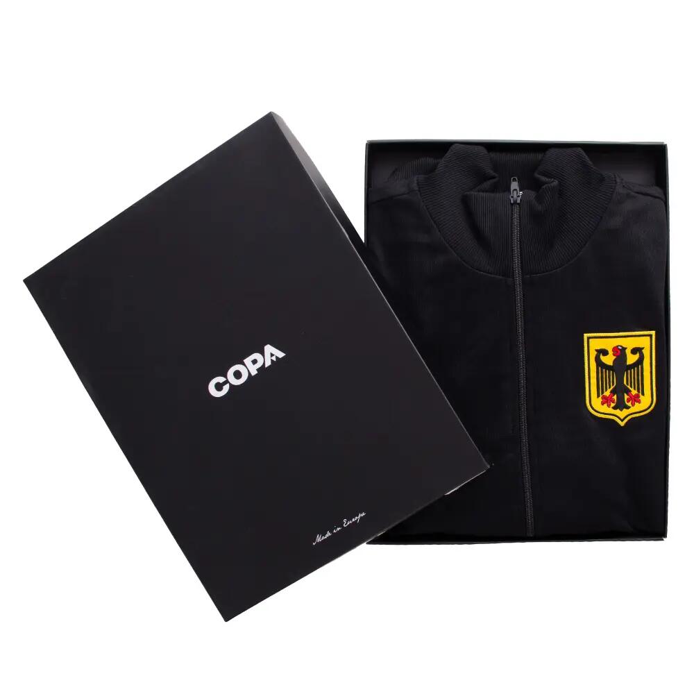 Alemanha 1960's - Casaco de futebol retro - Preto – COPA Football 7/7