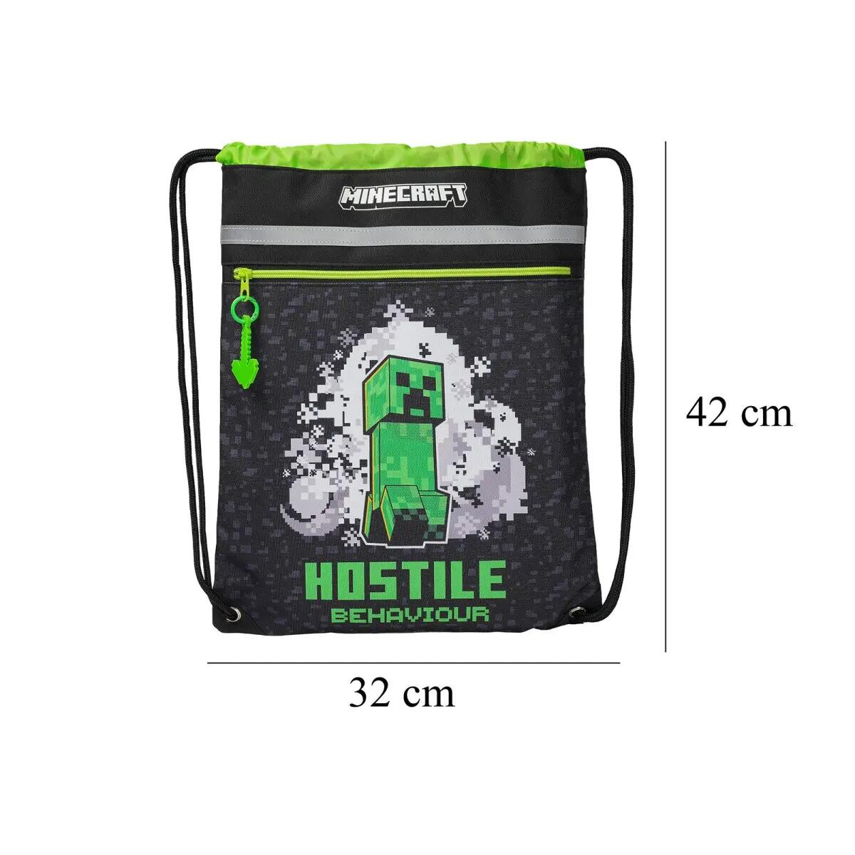 Saco Gymsack Minecraft Hostile Behavior 5/5