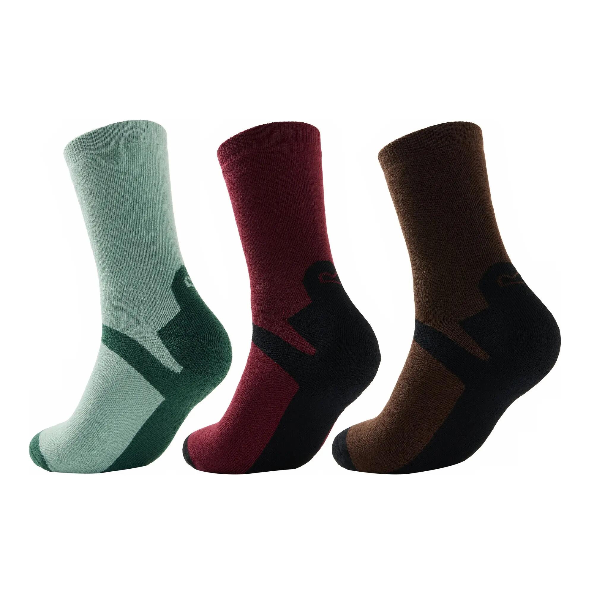 Calcetín de estilo de vida al aire libre para hombres 3 pack 2/9