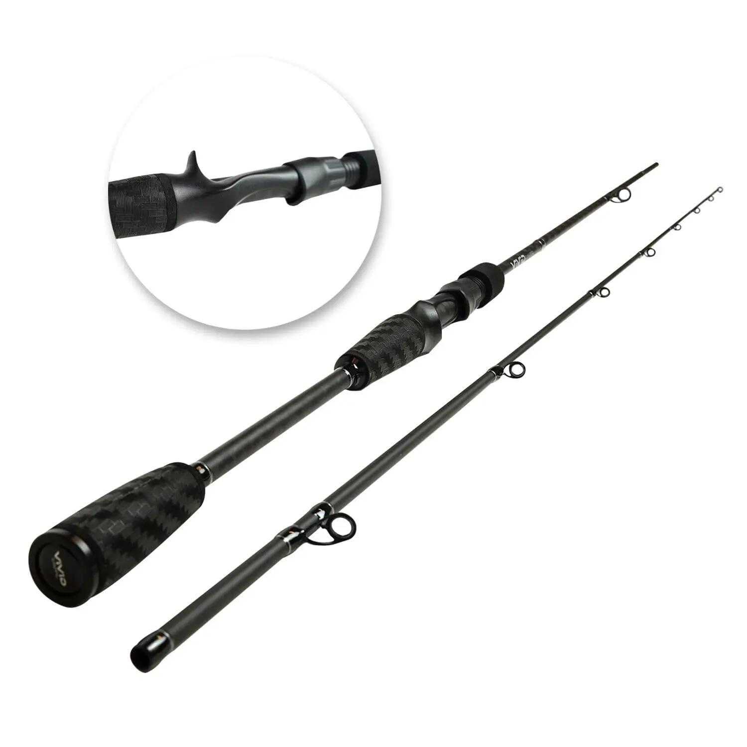 Vivid Casting 2.10m 10-40g baitcaster hengel 30T carbon 7/7