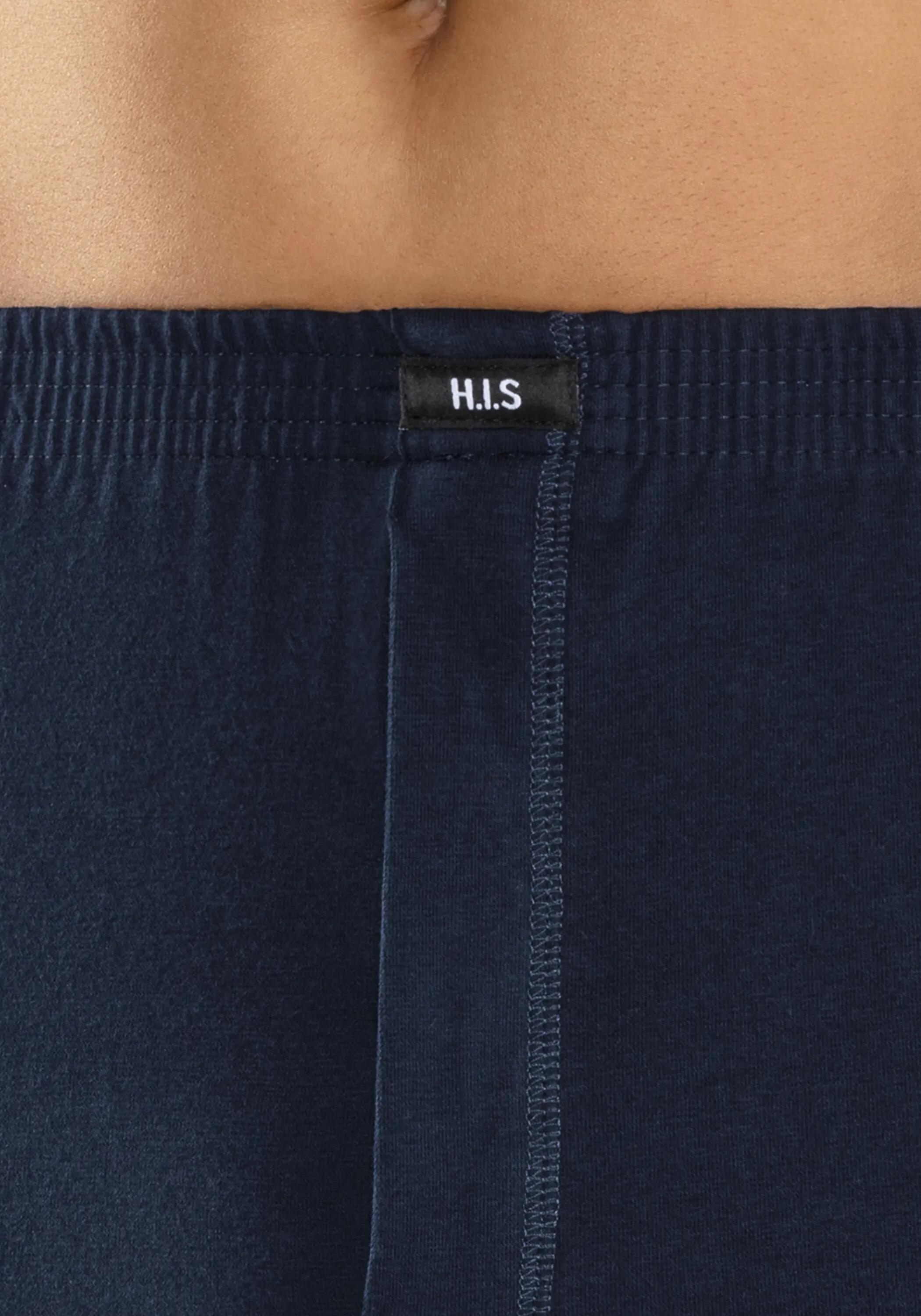 Herren H.I.S schlichter Boxer (2 Stück) aus weichem Baumwoll-Stretch 5/7