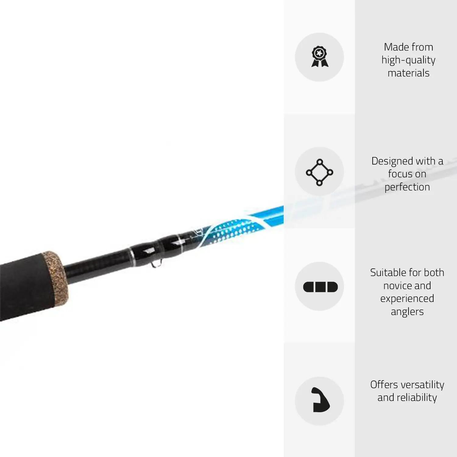 Streetwise spinhengel 2.40m 6-24g carbon EVA streetfishing 6/7