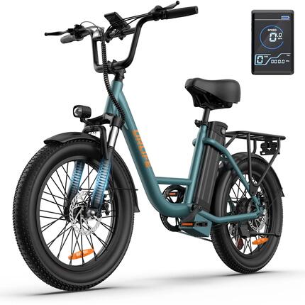 Vélo électrique - Ville - Homme - 250W, 48V 13Ah amovible - E20 Noir