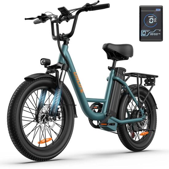 Vélo électrique - Ville - 48V 13Ah amovible, 250W - E20 - Vert