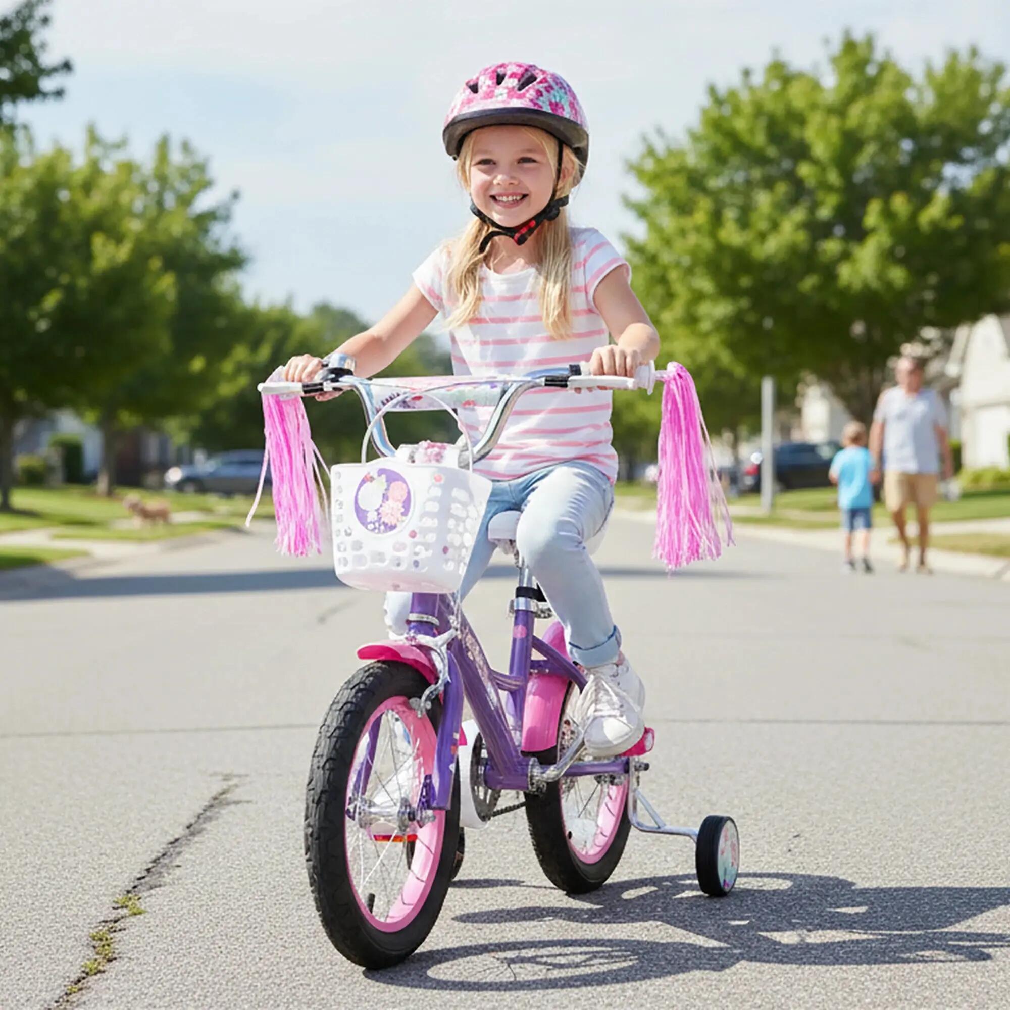 Fille vélo vélo enfant 12" roulettes, adapté aux petites filles de 2 à 4 ans 7/7
