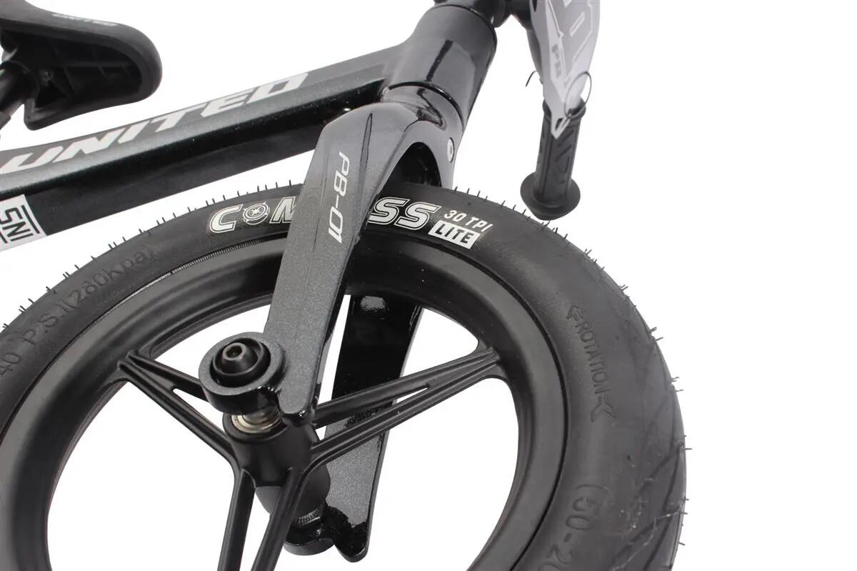 Roue BMX vélo magnésium KHE UNITED 12 pouces 2,9 kg 7/15