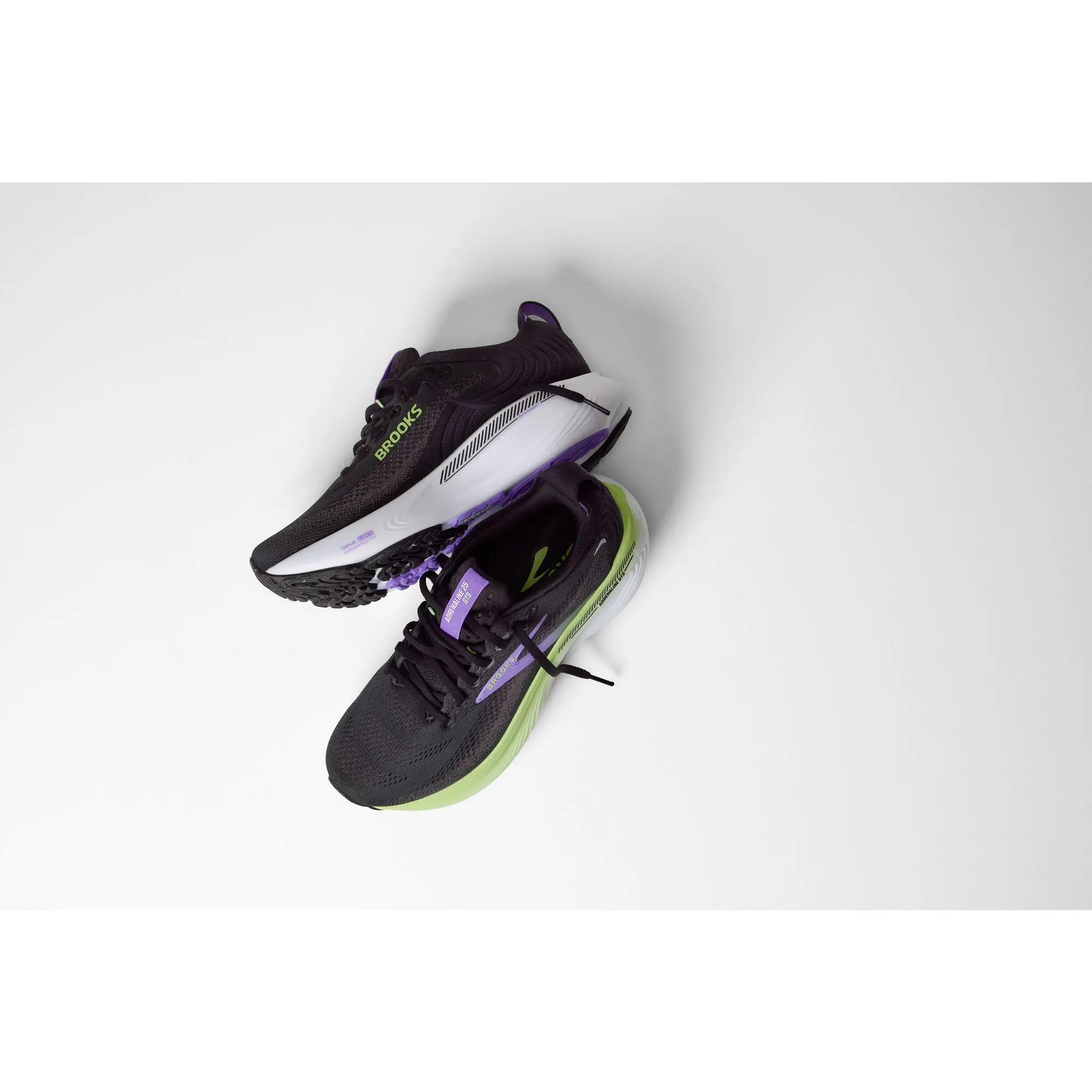Chaussure de running Femme Adrenaline GTS 25 noir vert violet 7/7