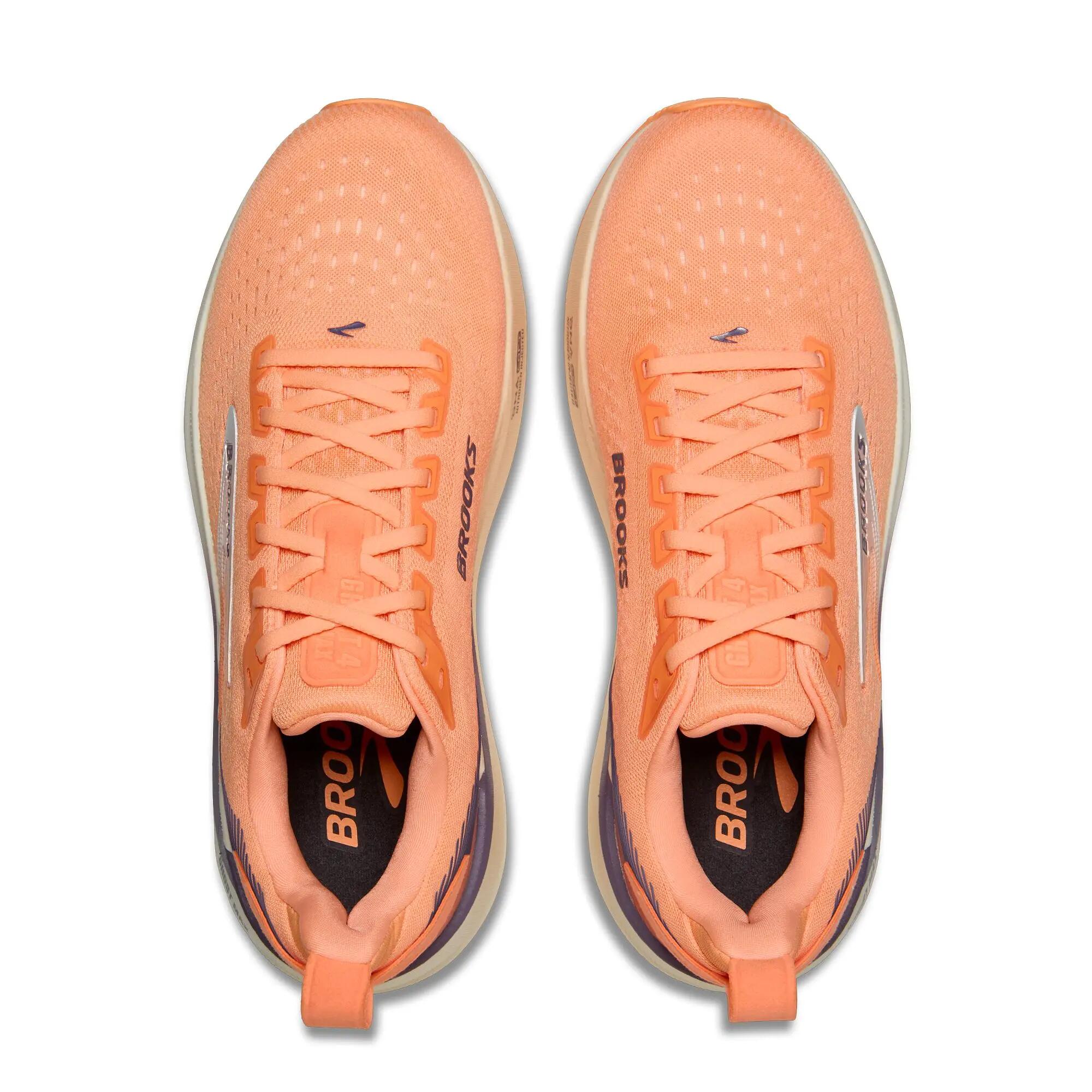 Chaussure de running Femme Ghost Max 4 orange blanc violet 5/7