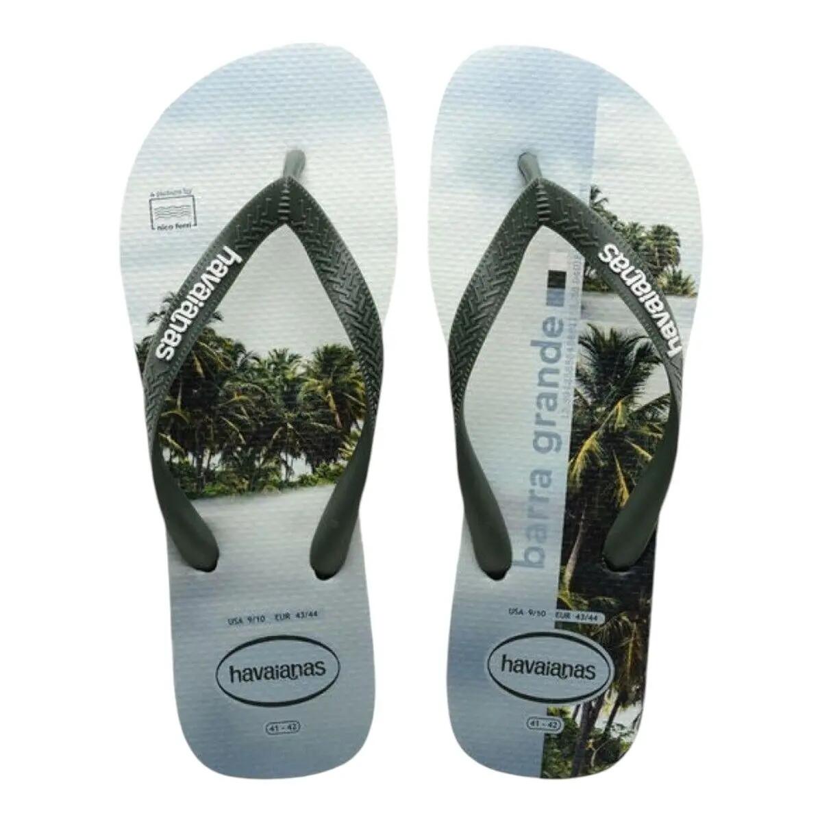 Claquettes Havaianas Modèle 4149971h Couleur Vert 3/5