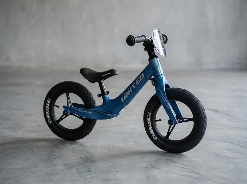 Roue BMX vélo magnésium KHE UNITED 12 pouces 2,9 kg bleu 3/15