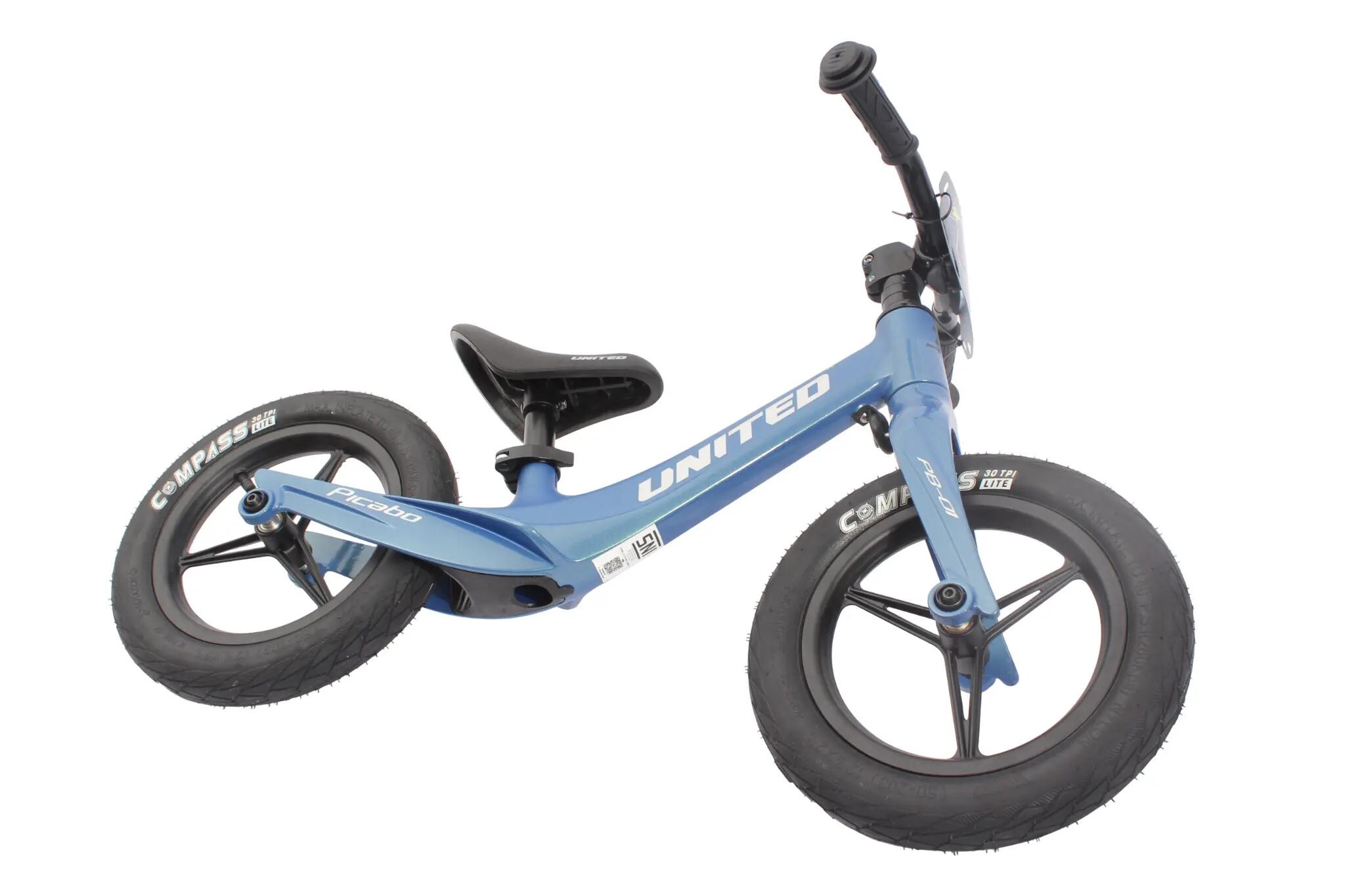 Roue BMX vélo magnésium KHE UNITED 12 pouces 2,9 kg bleu 12/15