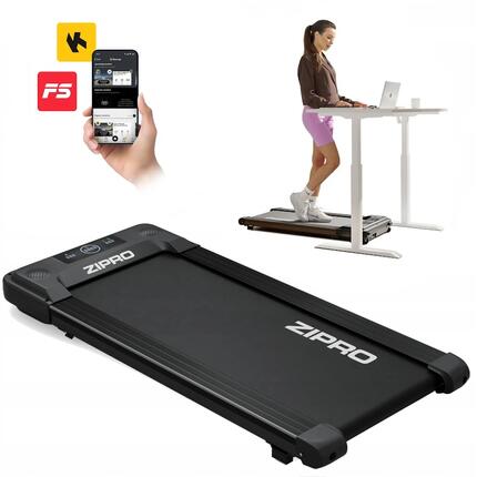 Tapis de marche Zipro Yougo 100×40 cm, 6km/h, affichage LED, télécommande